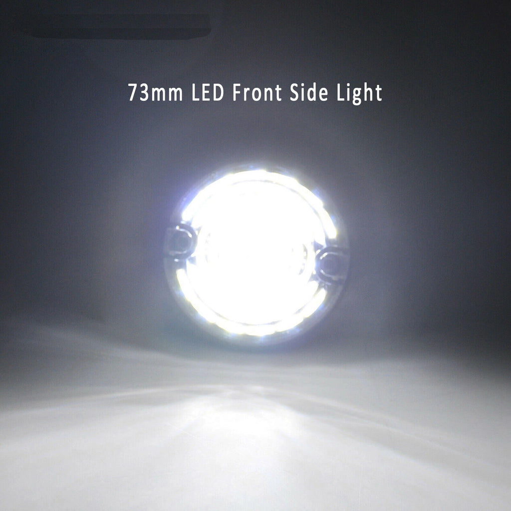 Smoked Fog Stop Reverse Indicator Light for Land Rover Defender 90 110 130