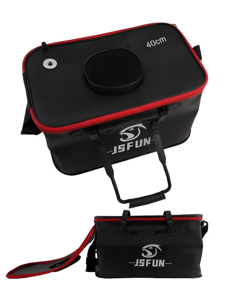 Portable Folding Fishing Bucket for Outdoor Use