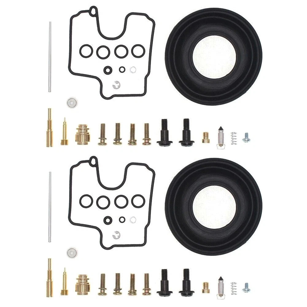 2X Carburetor Gasket Jet Repair Kit for Suzuki SV650 SV650S (1999–2002)