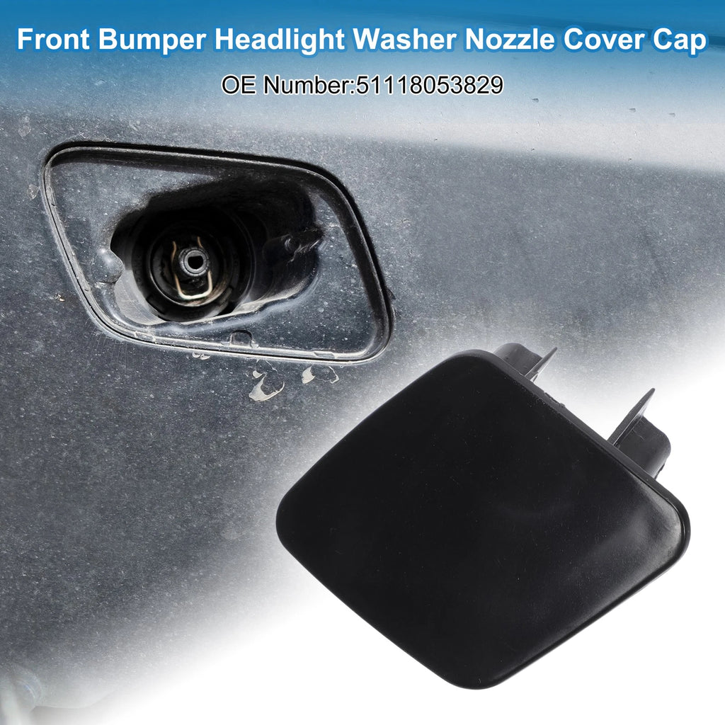 Front Left Headlight Washer Nozzle Cover Cap for BMW 1 Series 116i (2008–2019)