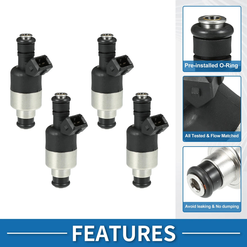 Fuel Injector Replacement for Chevrolet Cavalier 2.2L 1998–2000 (4 Pcs)