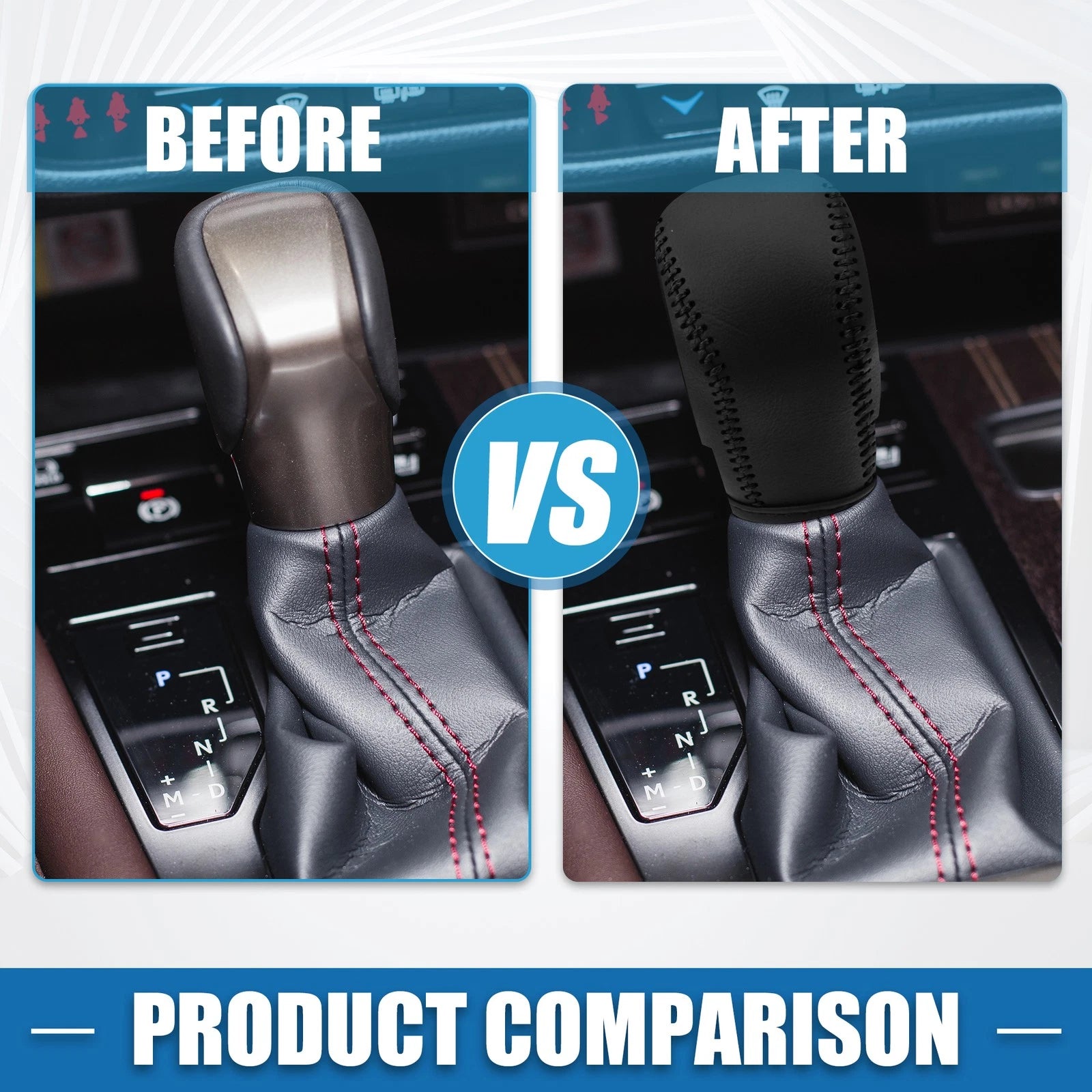 Gear Shift Knob Cover Replacement Trim for Lexus ES 300h 350 (2016–2018)