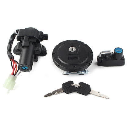 1 Set Ignition Switch Fuel Gas Cap Lock Fit Kawasaki KLX250/250S/SF KLX125 KL250