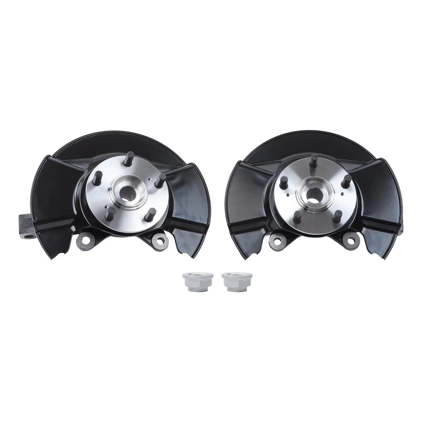 2X Front Steering Knuckle & Hub Bearing Assembly for Honda Ridgeline (2006–2014)