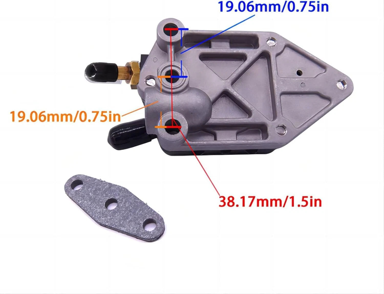 Fuel Pump for Johnson Evinrude OMC (Replacement 18-7352, 18-7351)