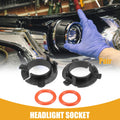 LED Headlight Retainer Holder Pair for Kia (2000–2016)