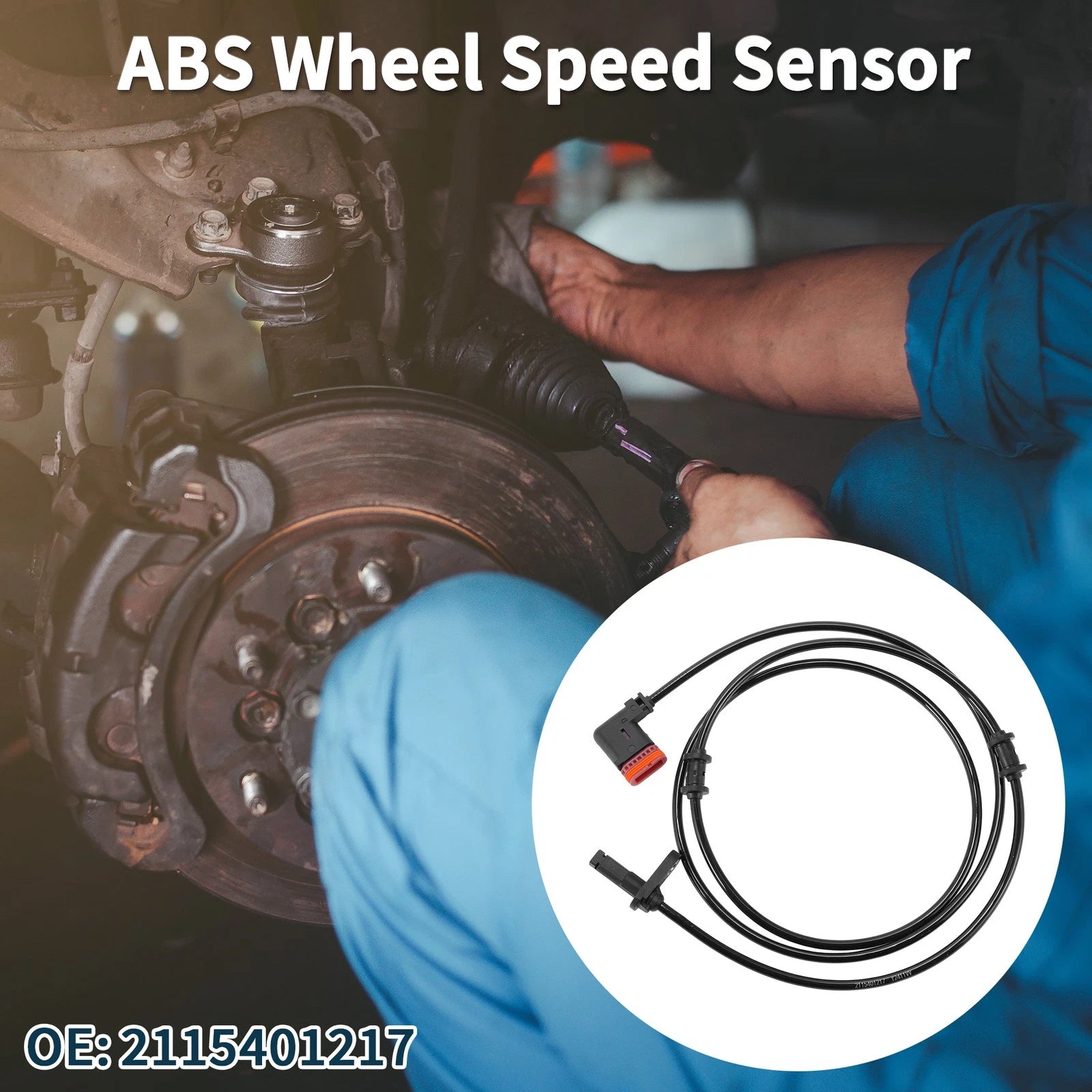 ABS Wheel Speed Sensor Replacement for Mercedes-Benz E-Class W211 (2003–2009)