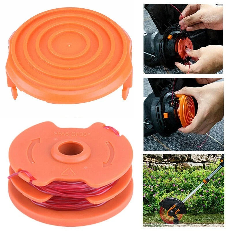 Plastic Nylon Spool Line for Worx Grass Cutter (50019417)