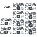 10x Carburetor Repair Kit for Zama RB-3 C1S-H2A Homelite 330 (N/A)