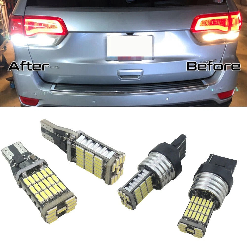 4X LED Backup Reverse Light Bulbs for