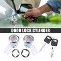 Car Door Lock Cylinder Kit with 2 Keys for Ford Explorer (1992–1995)