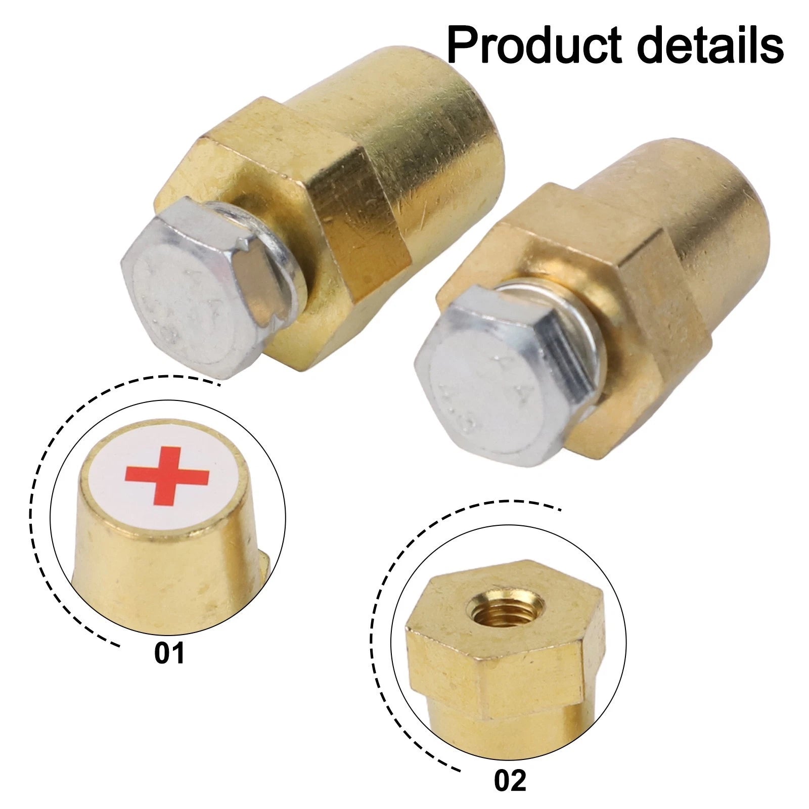 Dual Pack Copper Terminal Adaptors for Vehicle