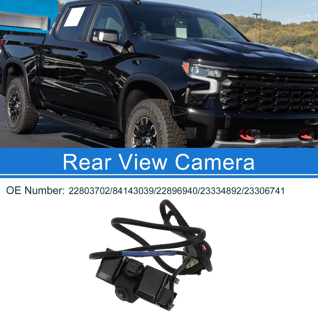 Rear View Backup Camera 120 Degree Replacement for Chevrolet Silverado (2019–2024)