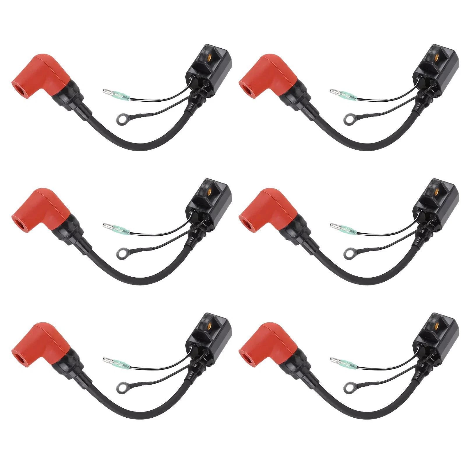 6X Ignition Coil Assembly for Yamaha Marine (6R3-85570-00-00)