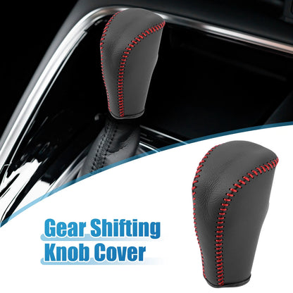 Gear Shifting Knob Cover Trim for Hyundai IX35 (2010–2015) Black Red