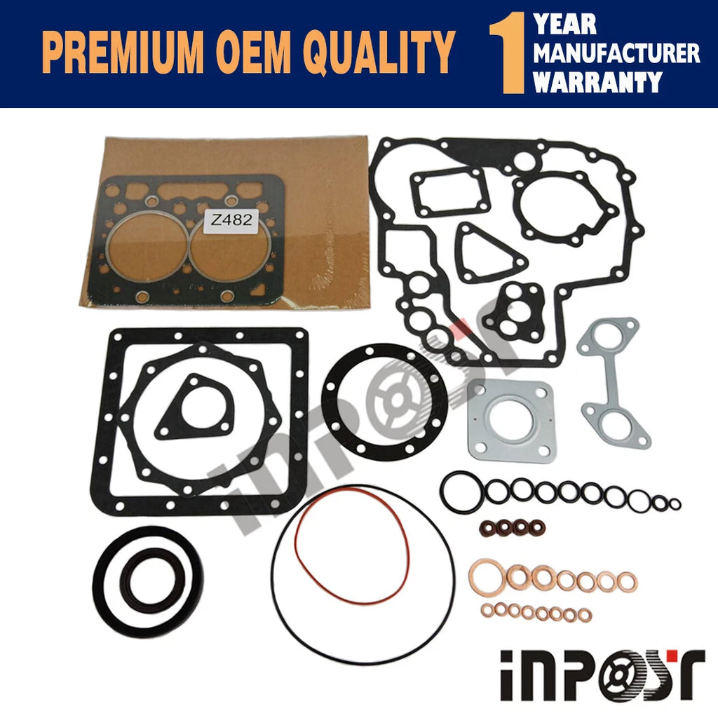 Full Gasket Kit for Kubota Z482 Engine