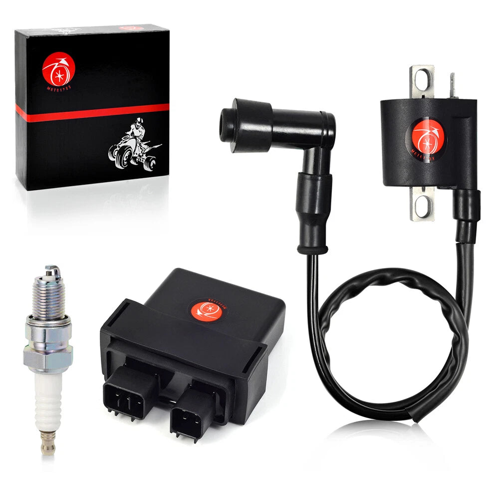 Ignition Coil Spark Plug CDI Box for Yamaha Raptor 50 YFM50 YFM50R (2004–2008)