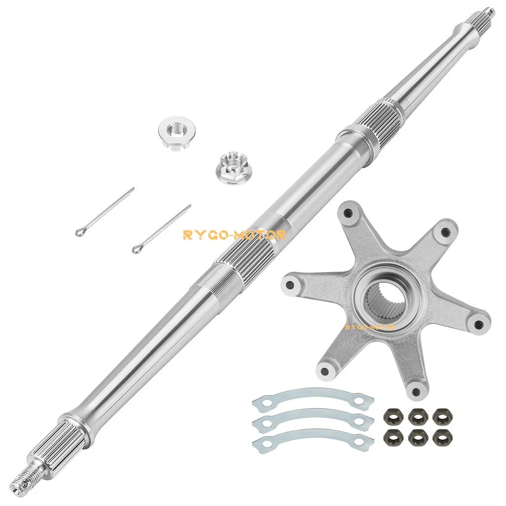 Rear Axle Shaft with Sprocket Hub Collar for Yamaha Blaster YFS200 (1988–2002)