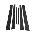 6 Pcs Door Pillar Window Trim Replacement for Mitsubishi Lancer (2002–2007)