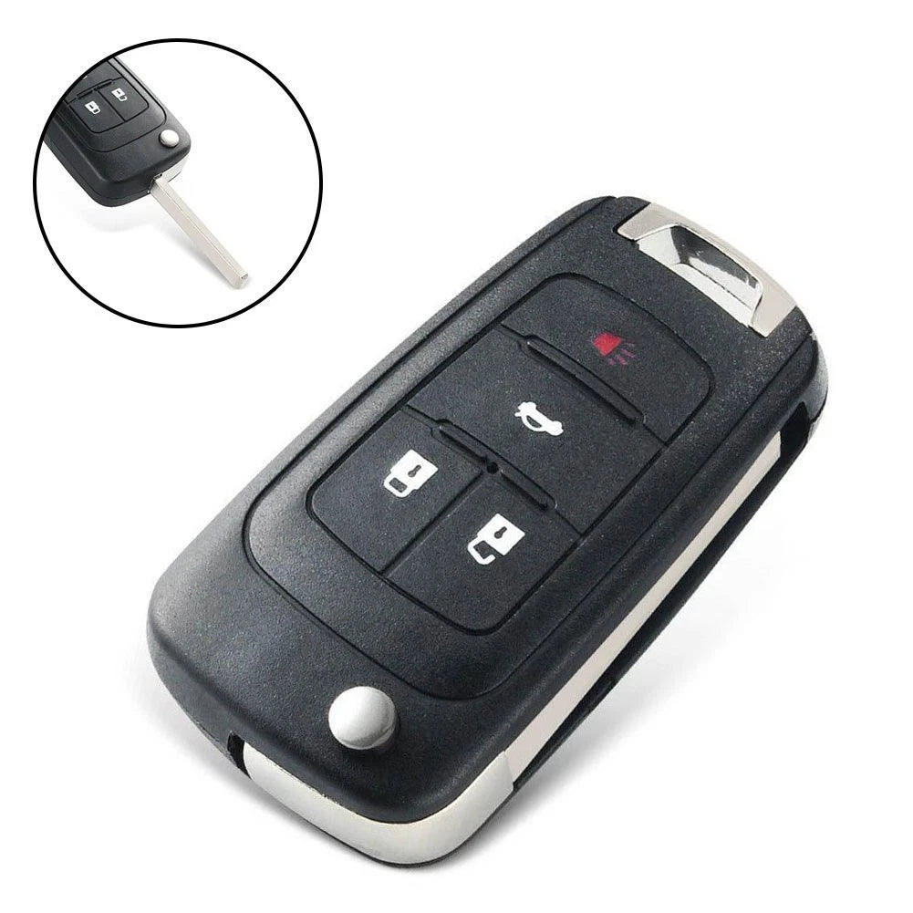 Key Shell for Car (Flip Folding, 4 Button)