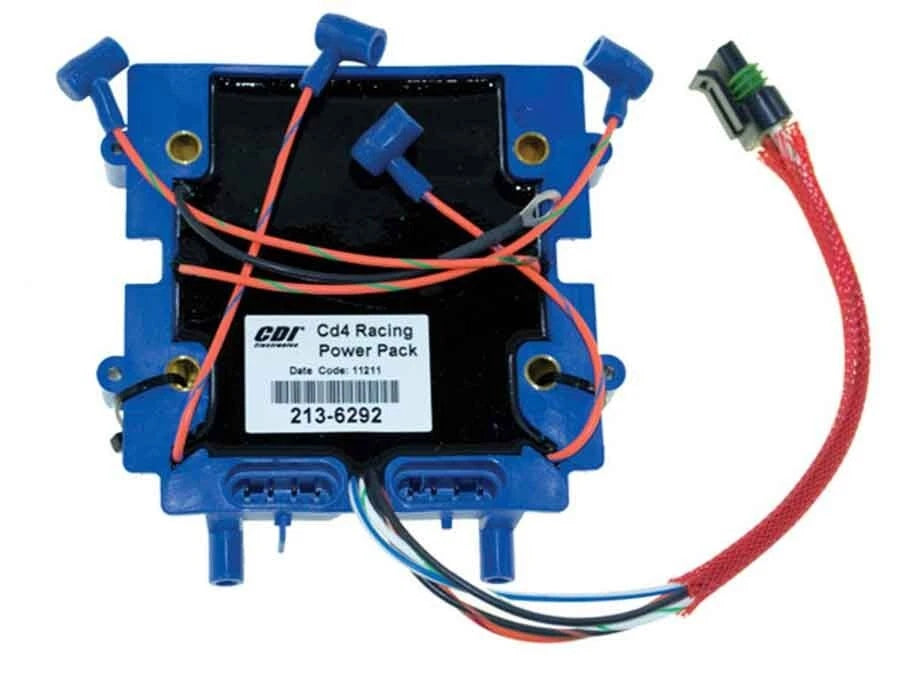 CDI Power Pack Optical for Johnson Evinrude 90-175 HP 4 Cyl (60°) (213-6292)