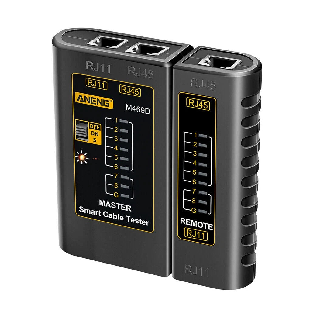 Ethernet Cable Tester for RJ45 RJ11 LAN (Universal)