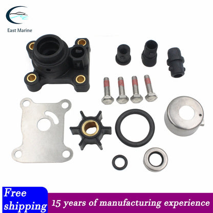 Water Pump Kit with Housing for Johnson Evinrude 8-15 HP (394711, 18-3327)