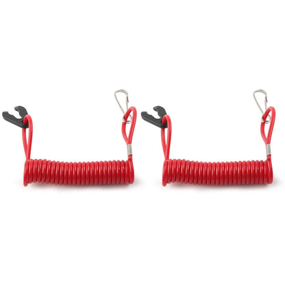 2X Outboard Kill Switch Lanyard Tether for Yamaha