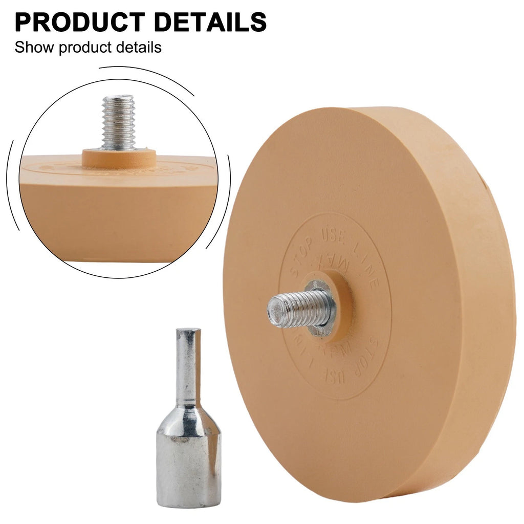 Rubber Eraser Wheel for Electric Drills