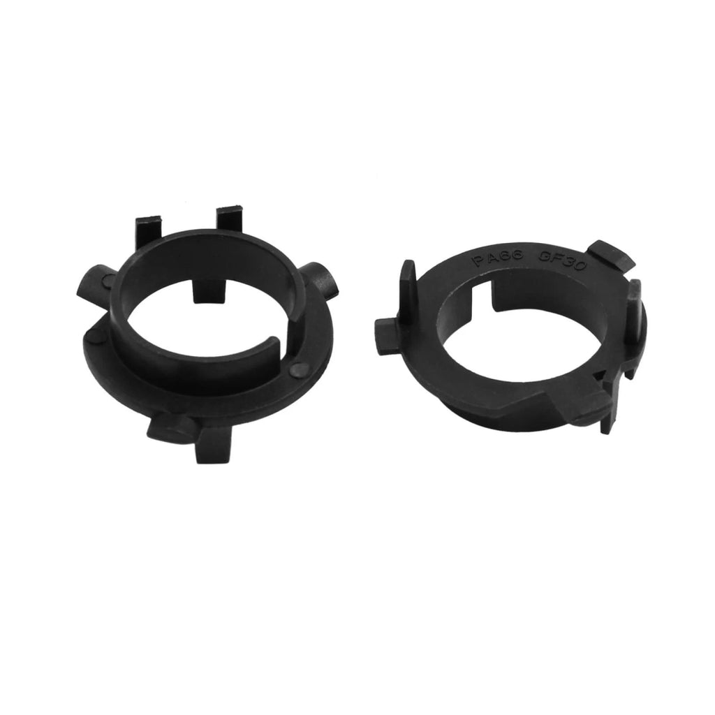 H7 HID Headlight Bulb Adapter Base Holder Kit for Hyundai Kia (4 Pcs)