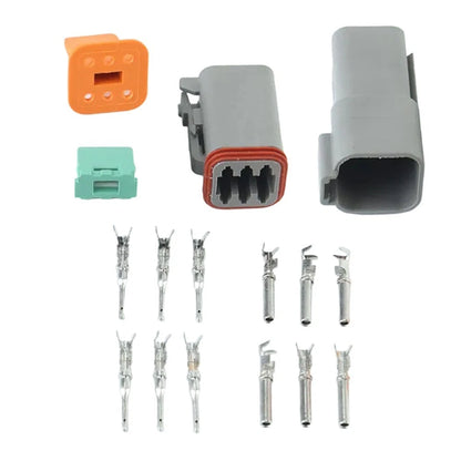 6pin DEUTSCH Connector for Automotive Use Waterproof Flame Retardant
