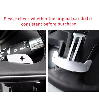 2X Red Steering Wheel Shift Paddle Extensions for Land Rover Range Rover