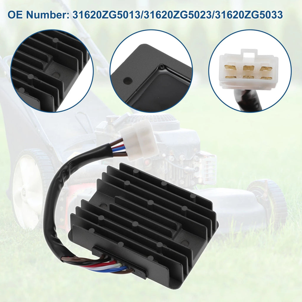 Voltage Regulator Rectifier Replacement for Honda GX270 GX240 GXV530 (2005–2005)