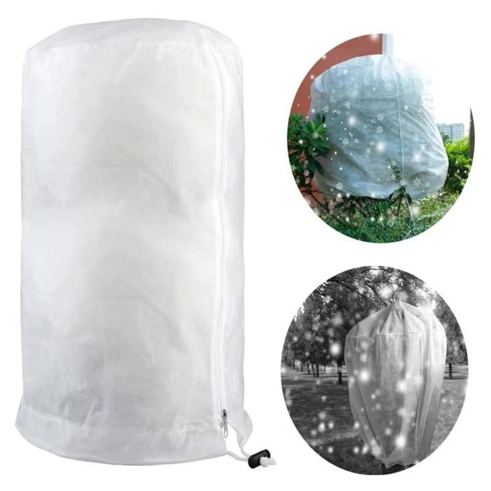Adjustable Drawstring for Garden Plants Freeze Protection