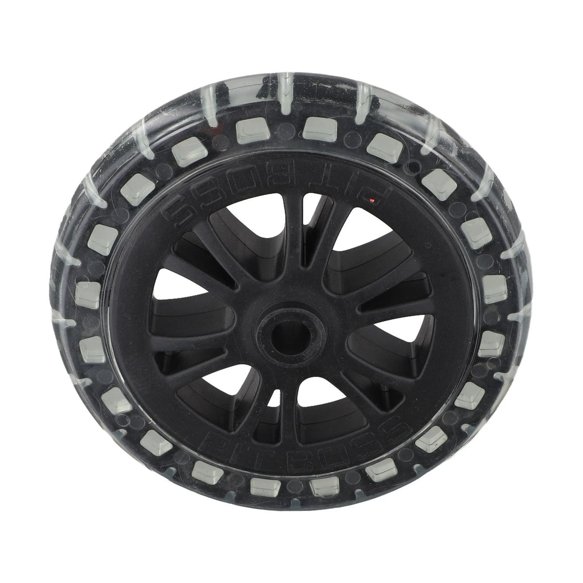 2X 7 Inch Rubber Wheels for BBQ Grill and Pellet Stove