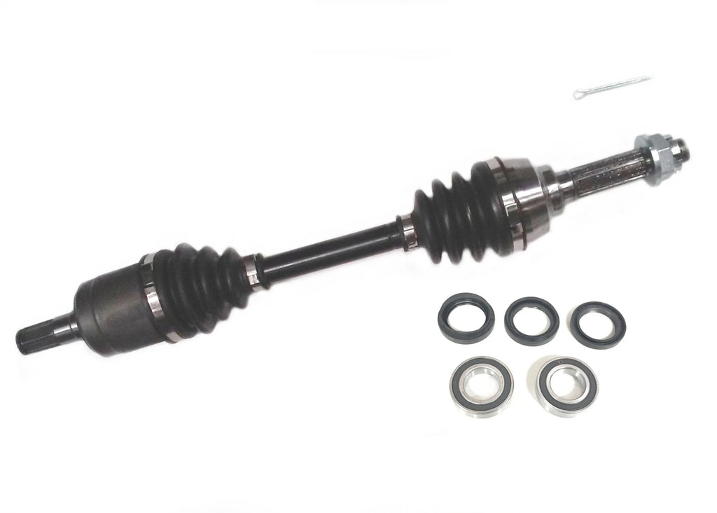 Front Left CV Axle & Bearing Kit for Suzuki Eiger 400 (2002–2007)