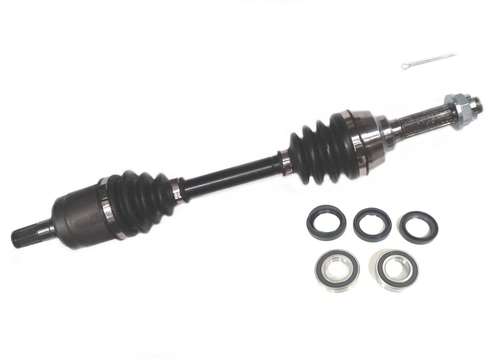 Front Left CV Axle & Bearing Kit for Suzuki Eiger 400 (2002–2007)