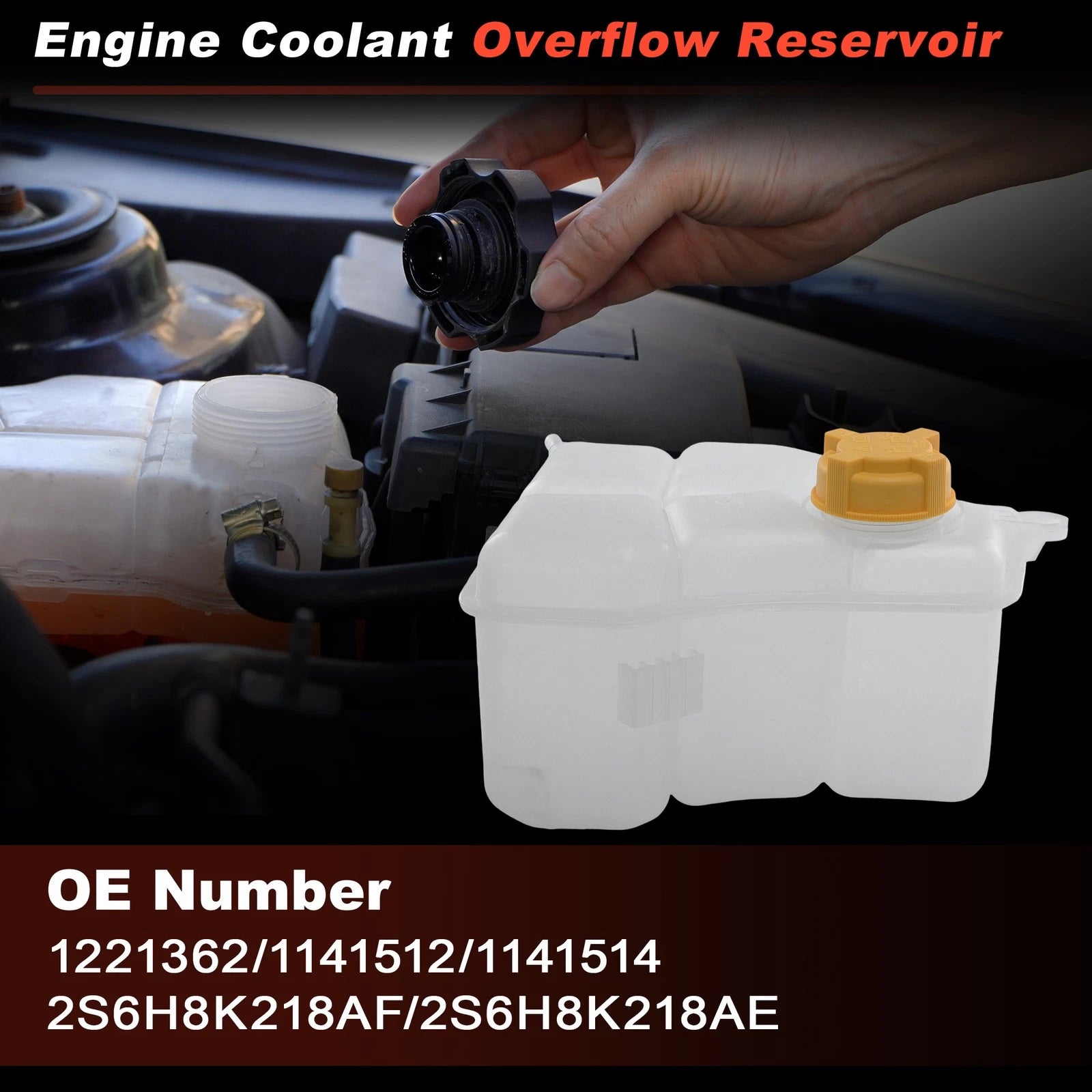 Coolant Expansion Reservoir Tank Replacement for Mazda 2 (2011–2014)