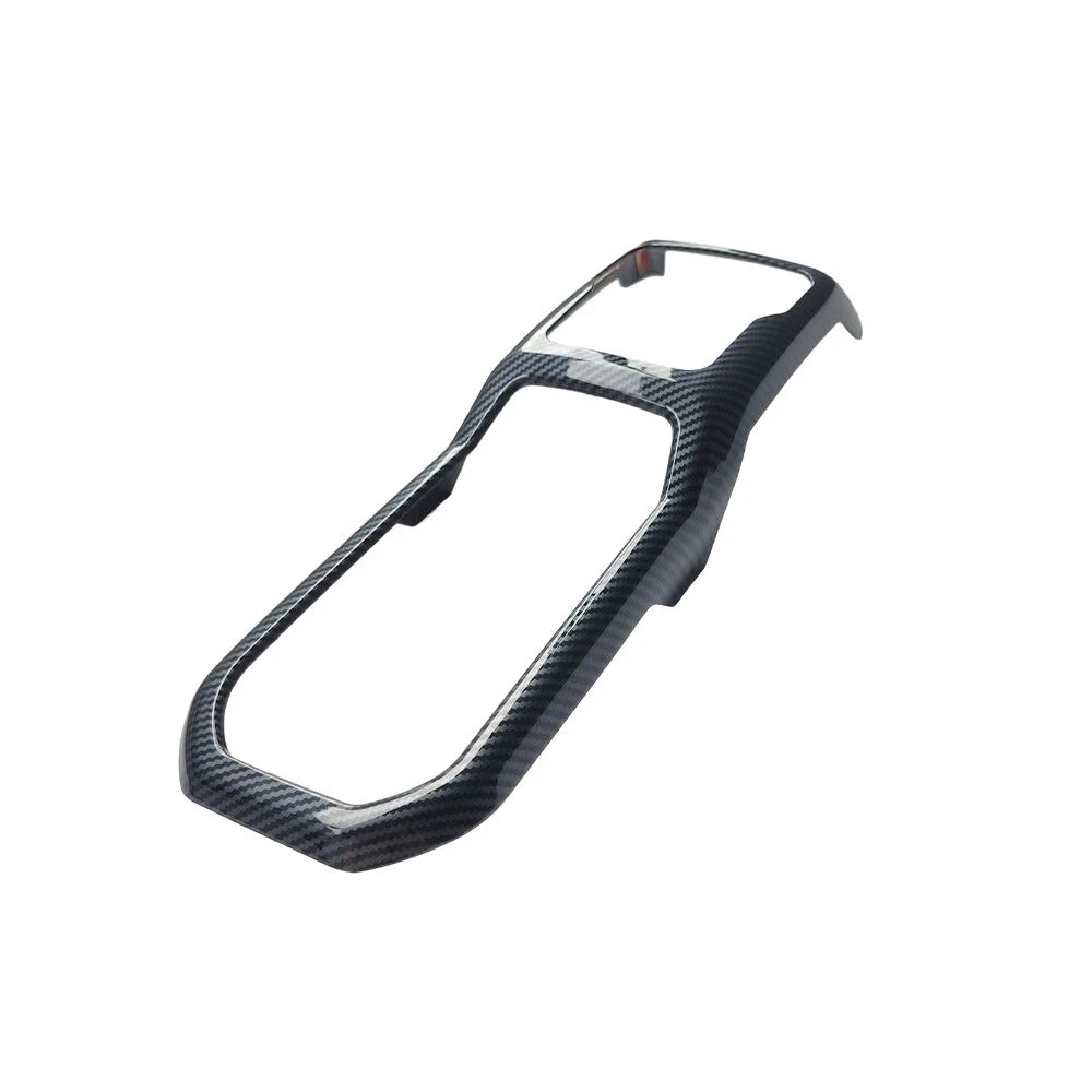 Carbon Look Center Gear Panel Shift Cup Holder Cover for Jeep Wrangler JL JT (2018–2023)