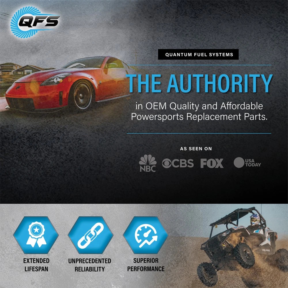 QFS Inline Fuel Pump for Volkswagen Scirocco (1979–1980) E8314