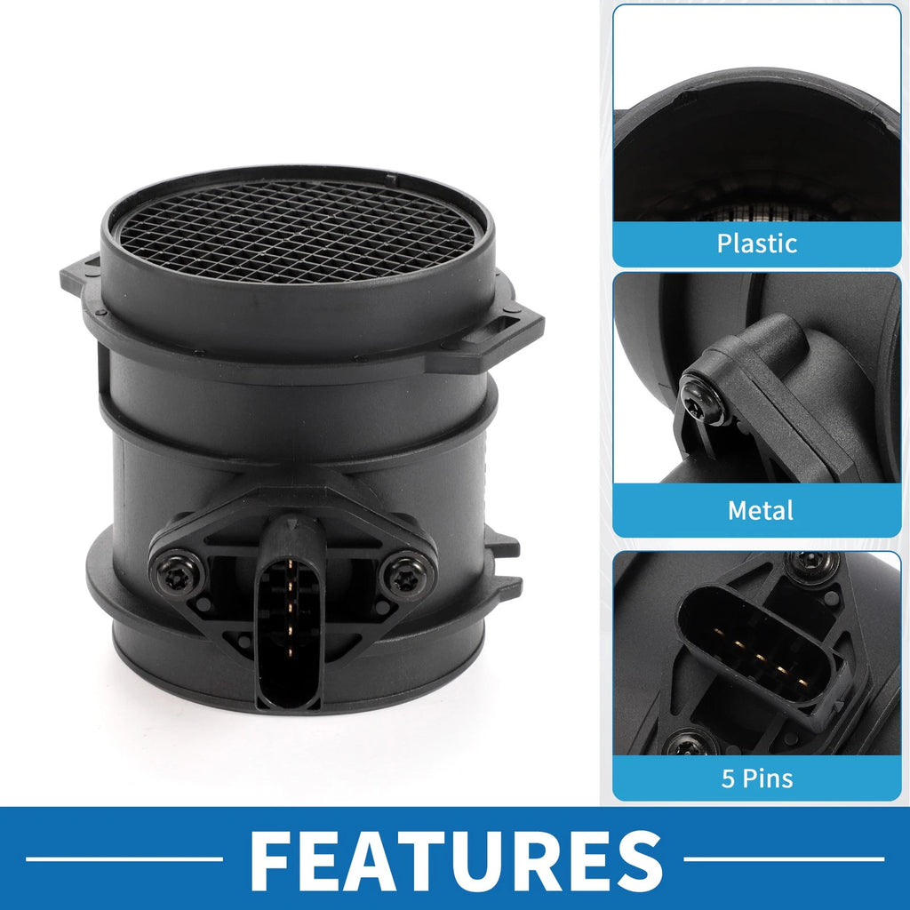MAF Mass Air Flow Sensor Assembly for Mercedes-Benz E430 E500 (2003–2009)