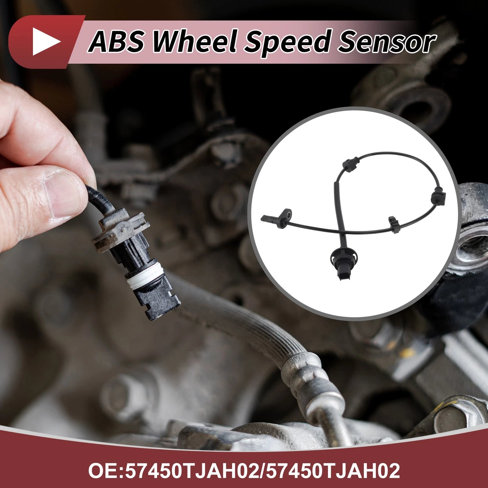 ABS Wheel Speed Sensor Front Right for Honda Gienia (2000–2011)