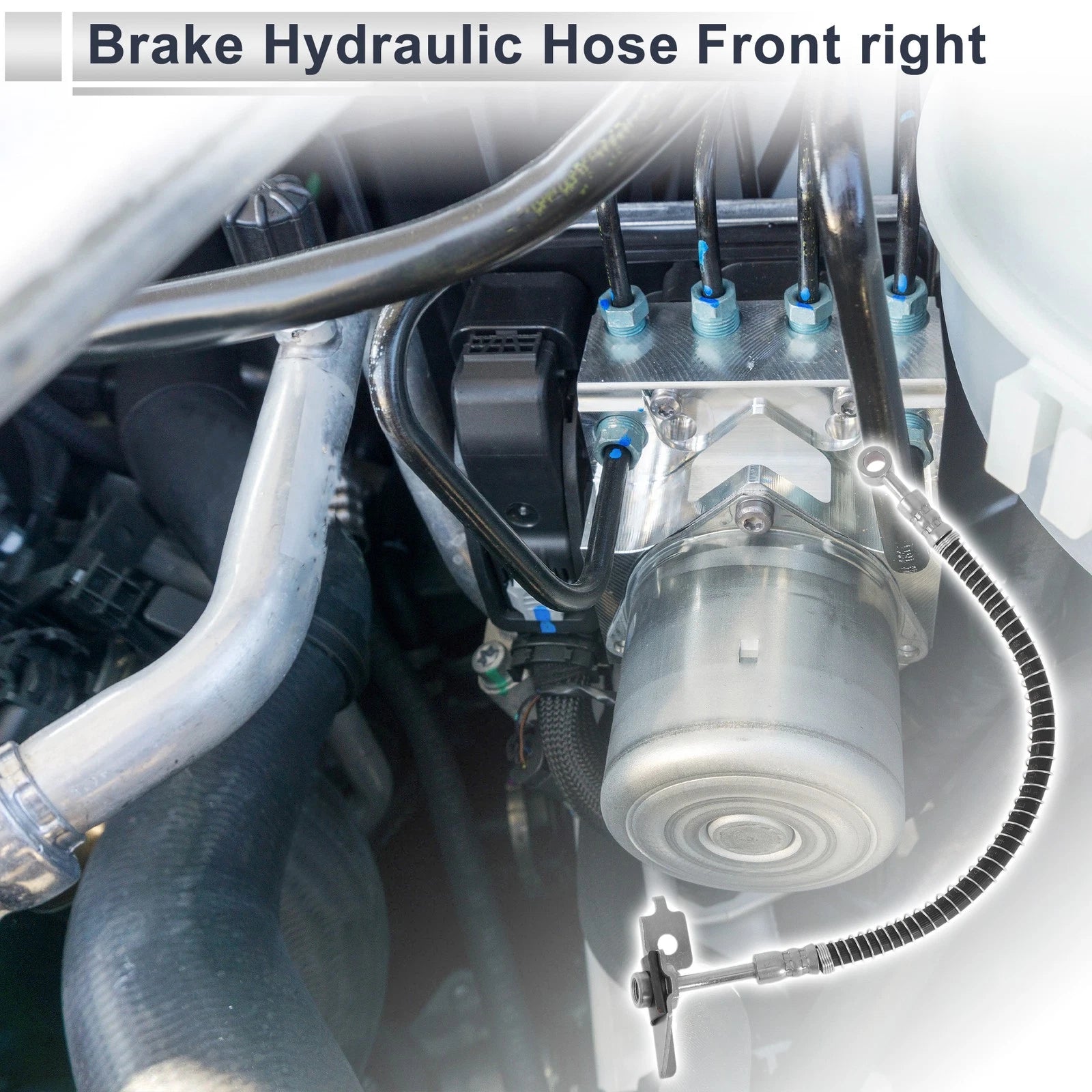 Brake Hydraulic Hose Replacement for Hyundai Santa Fe (2006–2009)