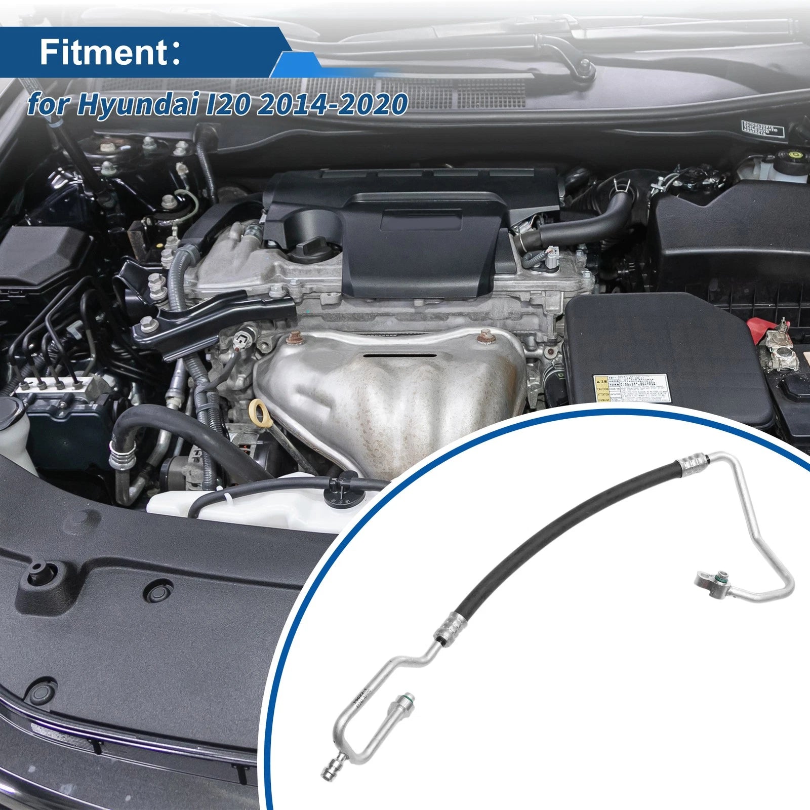 A/C Refrigerant Liquid Hose Replacement for Hyundai i20 (2014–2020)