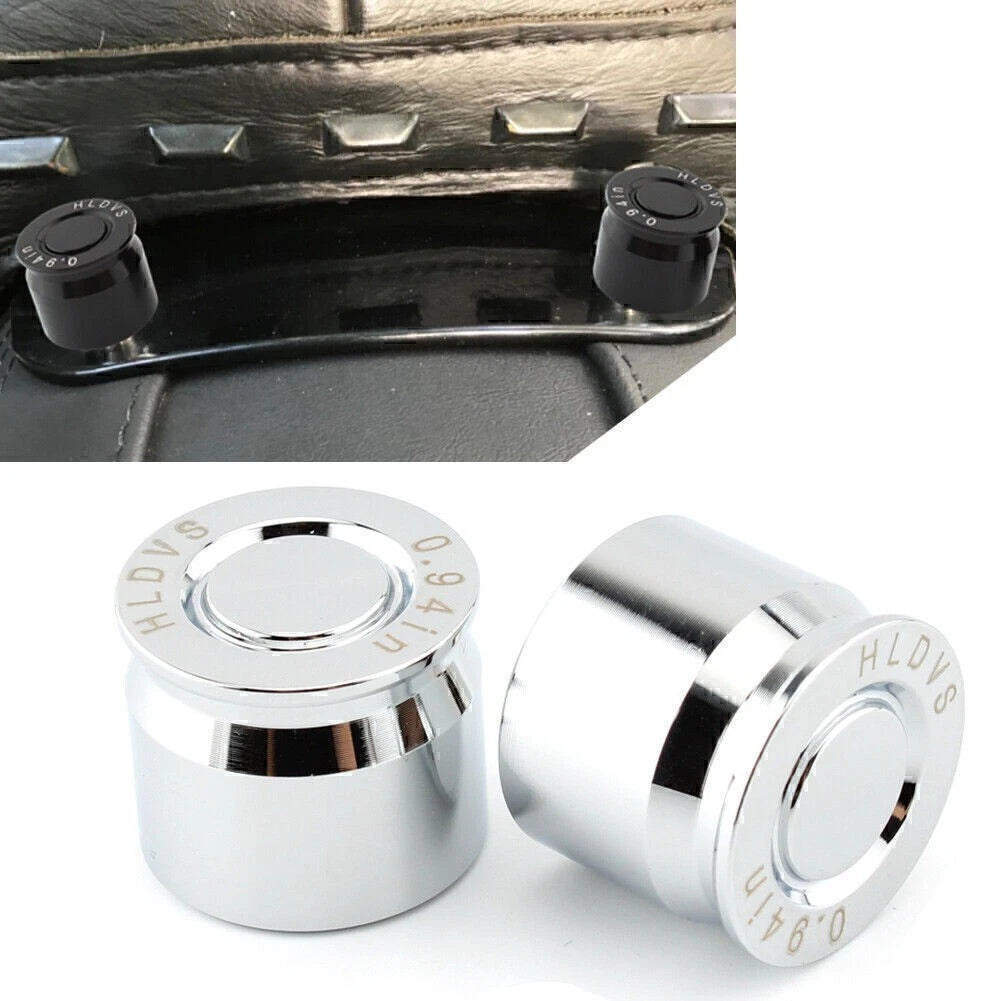 Chrome Mounting Nuts Bolts for Harley Road King, Breakout, Road Glide, Fat Boy