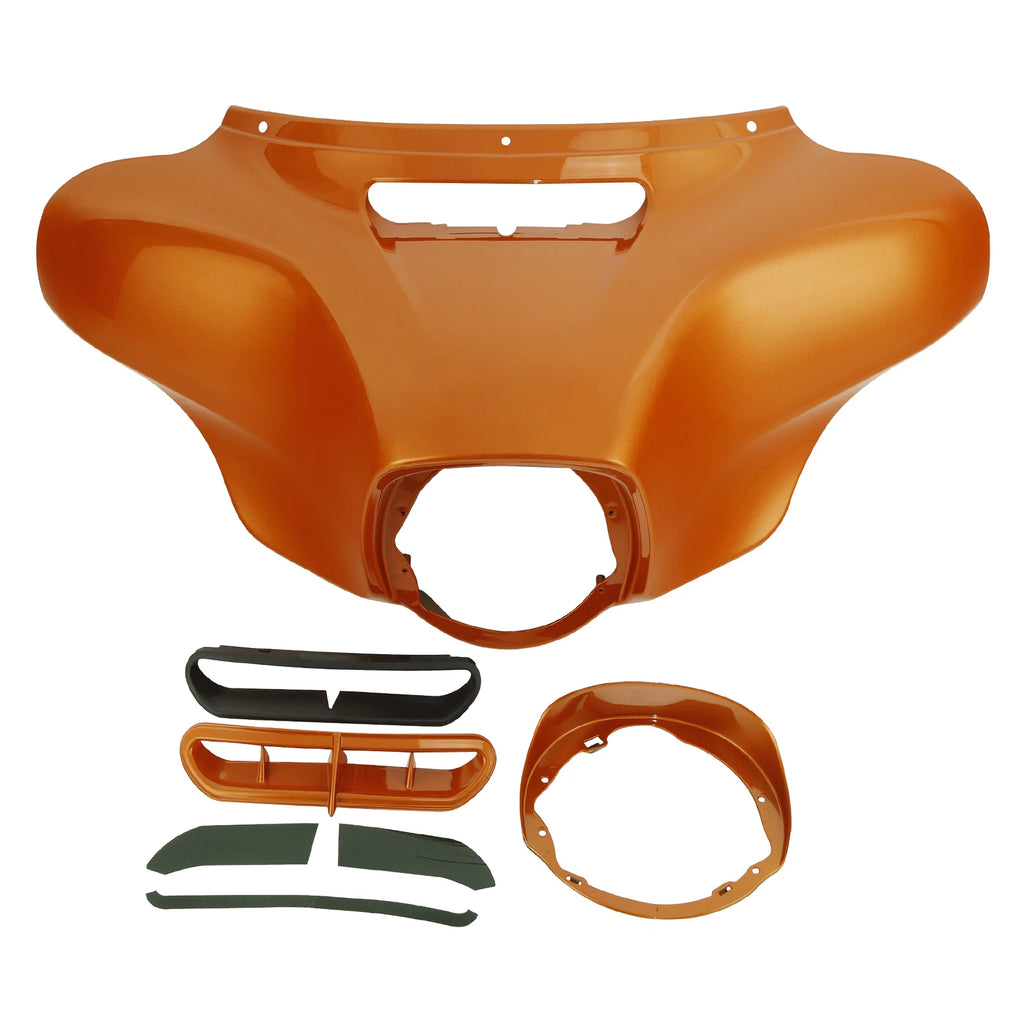 Batwing Outer Fairing for Harley Electra Glide (2014–2023) Amber Whiskey