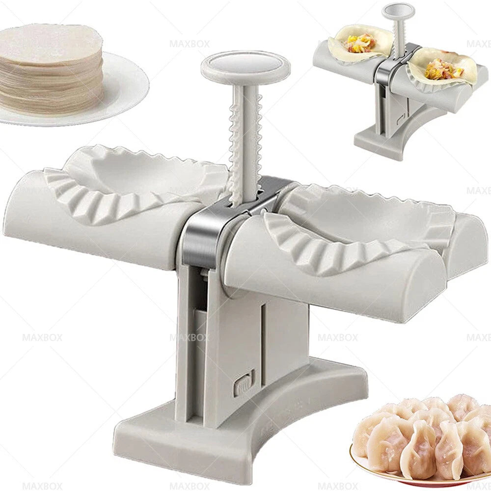 2-in-1 Dumpling Maker for Auto Mould (304 Stainless Steel)