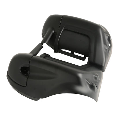 Matte Black Lower Vented Leg Fairings for Harley Street Road Glide (2014–2023)