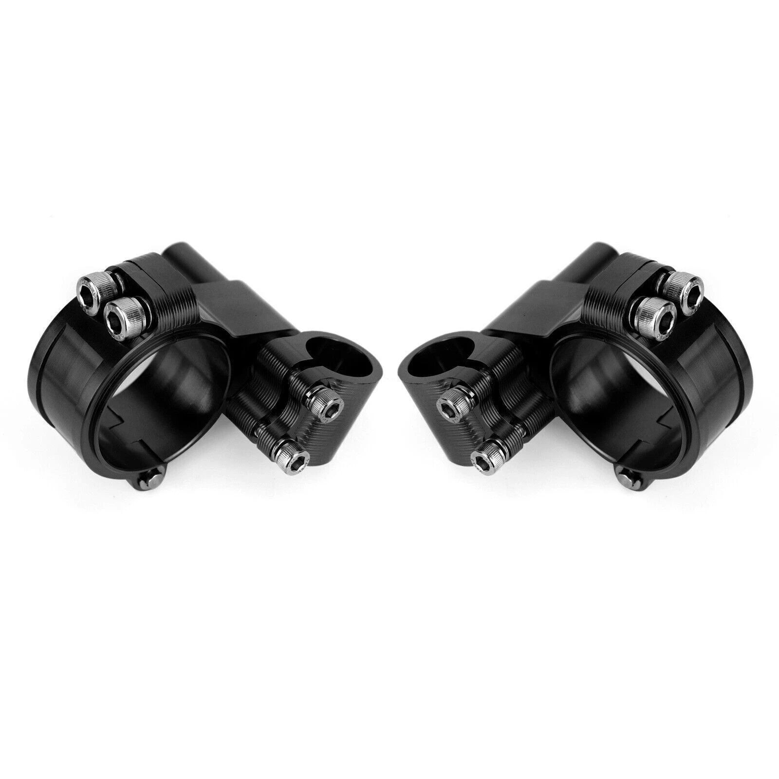 Adjustable CNC Billet Clip Ons Handlebar Kit for Universal Fit (All Years)