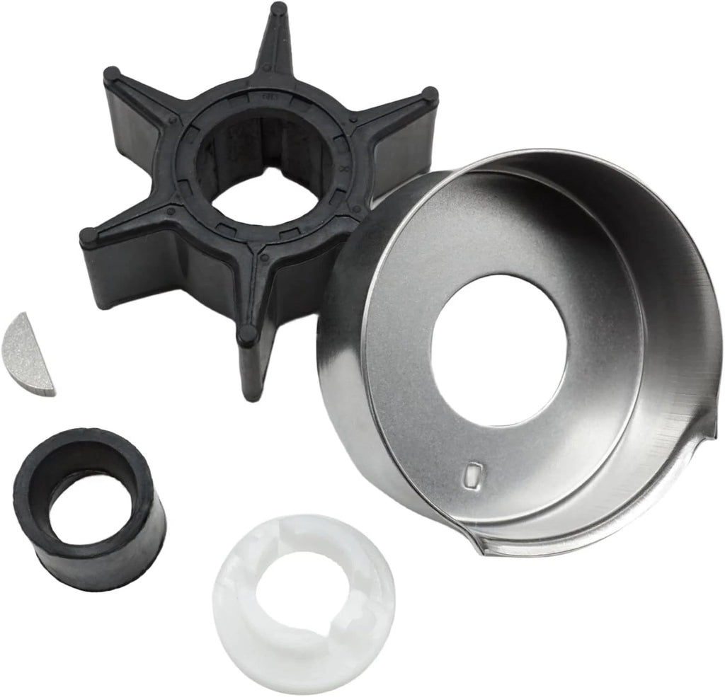 Water Pump Impeller Repair Kit for Yamaha 40HP/50/60HP Outboard (63D-W0078-01-00)